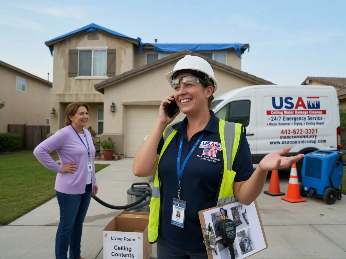 Ceiling Water Damage Restoration Radom, IL FAQs